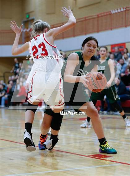 Thumbnail 3 in Hillcrest vs. Spanish Fork(UHSAA 1st Round Playoff) photogallery.