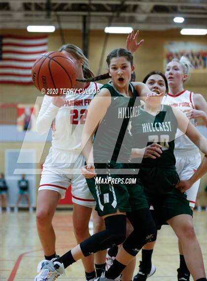 Thumbnail 3 in Hillcrest vs. Spanish Fork(UHSAA 1st Round Playoff) photogallery.