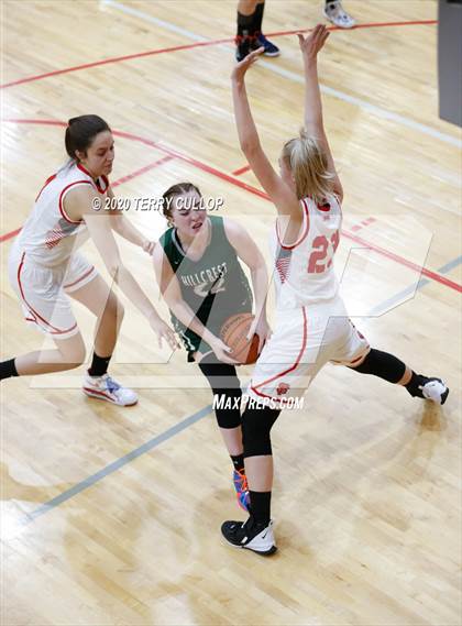 Thumbnail 3 in Hillcrest vs. Spanish Fork(UHSAA 1st Round Playoff) photogallery.
