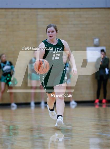 Thumbnail 2 in Hillcrest vs. Spanish Fork(UHSAA 1st Round Playoff) photogallery.