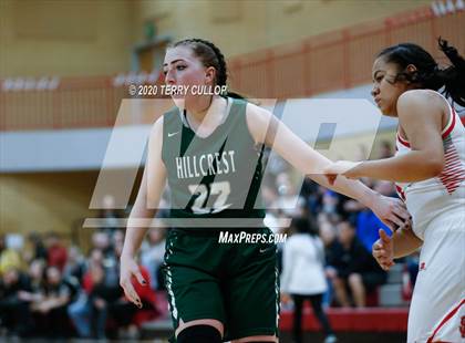 Thumbnail 2 in Hillcrest vs. Spanish Fork(UHSAA 1st Round Playoff) photogallery.