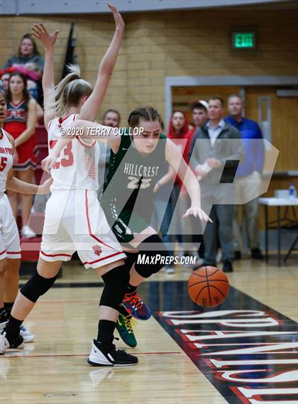 Thumbnail 1 in Hillcrest vs. Spanish Fork(UHSAA 1st Round Playoff) photogallery.