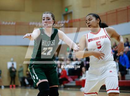 Thumbnail 3 in Hillcrest vs. Spanish Fork(UHSAA 1st Round Playoff) photogallery.