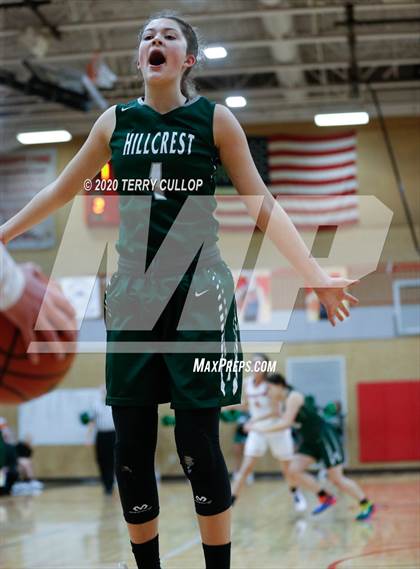Thumbnail 2 in Hillcrest vs. Spanish Fork(UHSAA 1st Round Playoff) photogallery.