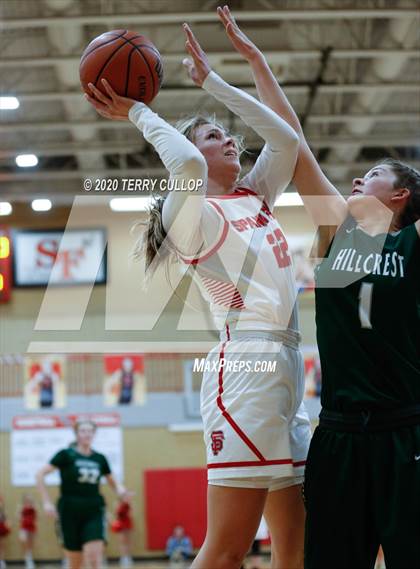 Thumbnail 2 in Hillcrest vs. Spanish Fork(UHSAA 1st Round Playoff) photogallery.