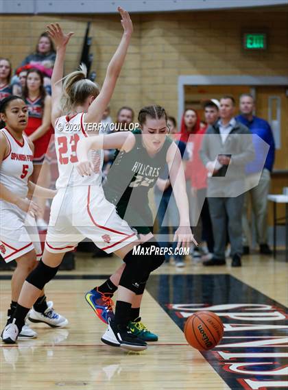 Thumbnail 3 in Hillcrest vs. Spanish Fork(UHSAA 1st Round Playoff) photogallery.