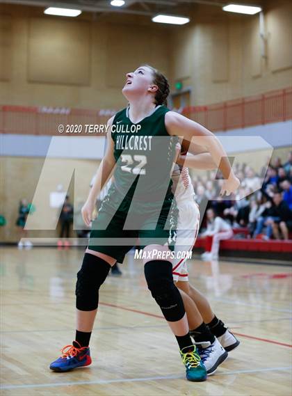 Thumbnail 3 in Hillcrest vs. Spanish Fork(UHSAA 1st Round Playoff) photogallery.