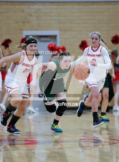 Thumbnail 2 in Hillcrest vs. Spanish Fork(UHSAA 1st Round Playoff) photogallery.