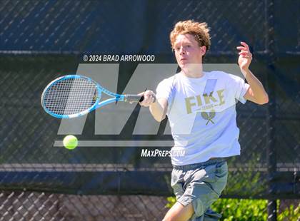 Thumbnail 2 in Fike vs South Point (NCHSAA 3A Final) photogallery.