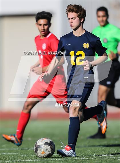 Thumbnail 3 in Hart vs Notre Dame (SO) (Hart Holiday Classic) photogallery.