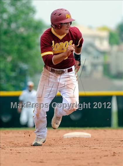 Thumbnail 1 in Chaparral vs. Rocky Mountain (2012 Class 5A District Baseball) photogallery.