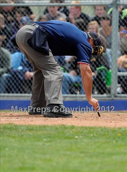 Thumbnail 2 in Chaparral vs. Rocky Mountain (2012 Class 5A District Baseball) photogallery.
