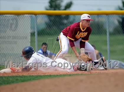 Thumbnail 3 in Chaparral vs. Rocky Mountain (2012 Class 5A District Baseball) photogallery.