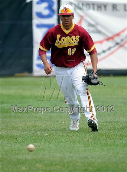 Thumbnail 2 in Chaparral vs. Rocky Mountain (2012 Class 5A District Baseball) photogallery.
