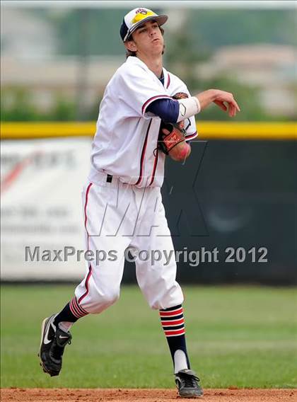 Thumbnail 1 in Chaparral vs. Rocky Mountain (2012 Class 5A District Baseball) photogallery.