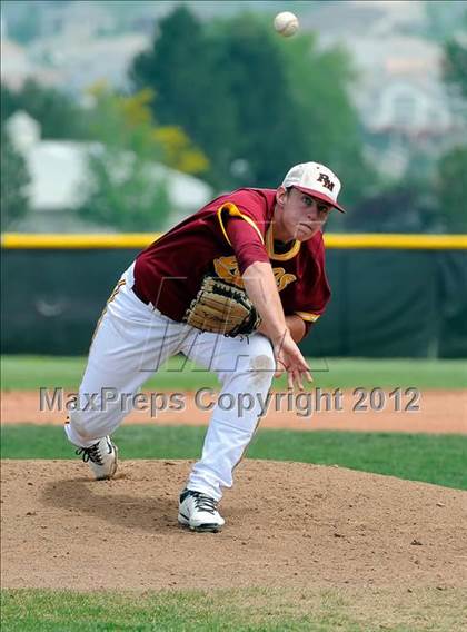 Thumbnail 3 in Chaparral vs. Rocky Mountain (2012 Class 5A District Baseball) photogallery.