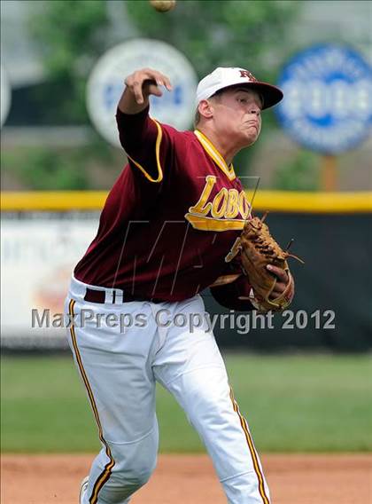 Thumbnail 2 in Chaparral vs. Rocky Mountain (2012 Class 5A District Baseball) photogallery.