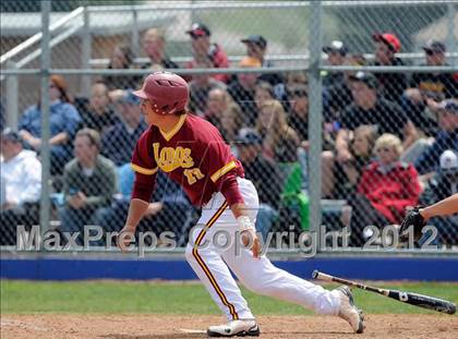 Thumbnail 2 in Chaparral vs. Rocky Mountain (2012 Class 5A District Baseball) photogallery.