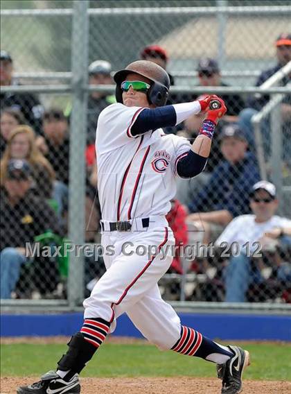 Thumbnail 1 in Chaparral vs. Rocky Mountain (2012 Class 5A District Baseball) photogallery.