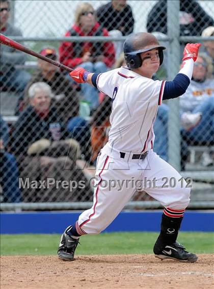 Thumbnail 1 in Chaparral vs. Rocky Mountain (2012 Class 5A District Baseball) photogallery.