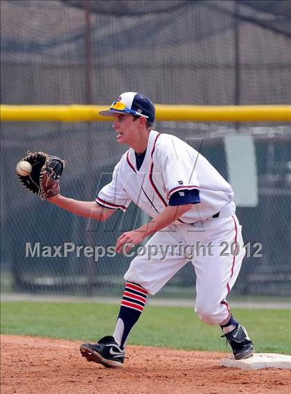 Thumbnail 1 in Chaparral vs. Rocky Mountain (2012 Class 5A District Baseball) photogallery.