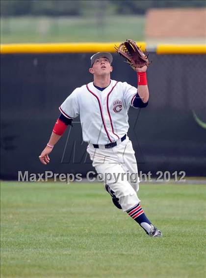 Thumbnail 1 in Chaparral vs. Rocky Mountain (2012 Class 5A District Baseball) photogallery.