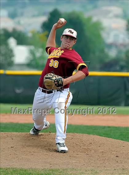 Thumbnail 3 in Chaparral vs. Rocky Mountain (2012 Class 5A District Baseball) photogallery.