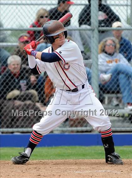 Thumbnail 3 in Chaparral vs. Rocky Mountain (2012 Class 5A District Baseball) photogallery.