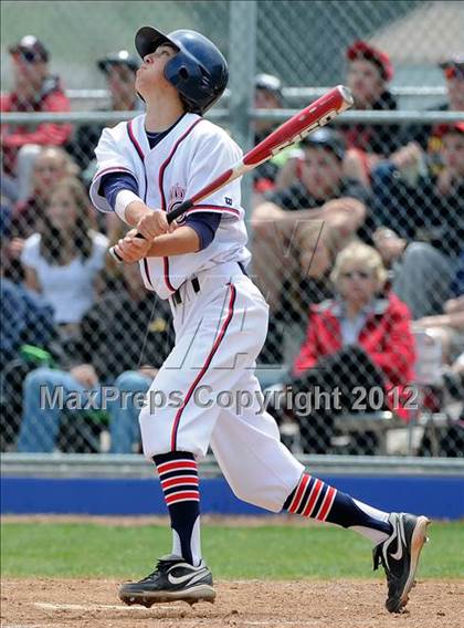 Thumbnail 3 in Chaparral vs. Rocky Mountain (2012 Class 5A District Baseball) photogallery.