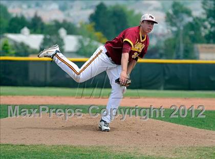Thumbnail 1 in Chaparral vs. Rocky Mountain (2012 Class 5A District Baseball) photogallery.