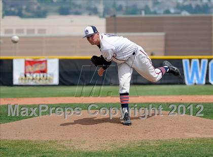 Thumbnail 1 in Chaparral vs. Rocky Mountain (2012 Class 5A District Baseball) photogallery.