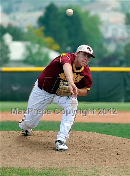 Thumbnail 1 in Chaparral vs. Rocky Mountain (2012 Class 5A District Baseball) photogallery.