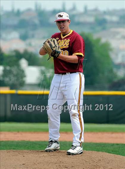 Thumbnail 1 in Chaparral vs. Rocky Mountain (2012 Class 5A District Baseball) photogallery.