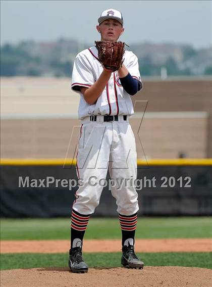 Thumbnail 2 in Chaparral vs. Rocky Mountain (2012 Class 5A District Baseball) photogallery.