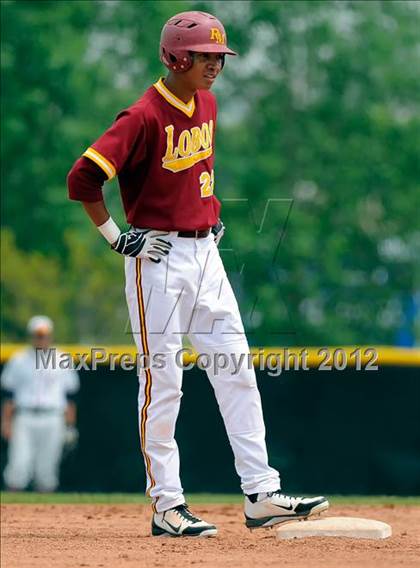 Thumbnail 1 in Chaparral vs. Rocky Mountain (2012 Class 5A District Baseball) photogallery.