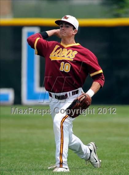 Thumbnail 2 in Chaparral vs. Rocky Mountain (2012 Class 5A District Baseball) photogallery.