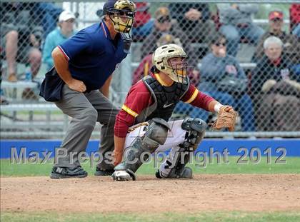 Thumbnail 3 in Chaparral vs. Rocky Mountain (2012 Class 5A District Baseball) photogallery.