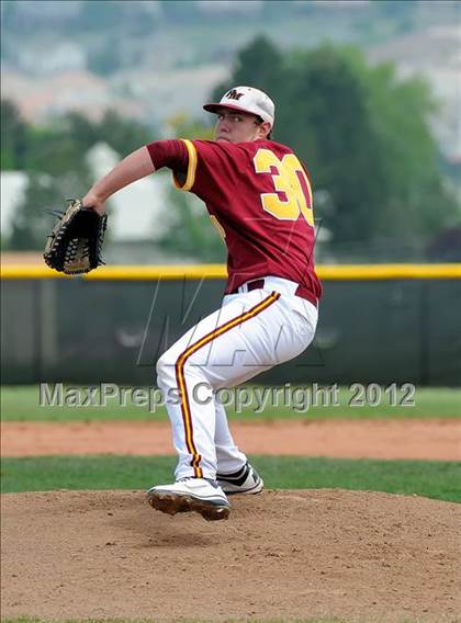 Thumbnail 2 in Chaparral vs. Rocky Mountain (2012 Class 5A District Baseball) photogallery.