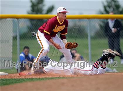 Thumbnail 2 in Chaparral vs. Rocky Mountain (2012 Class 5A District Baseball) photogallery.