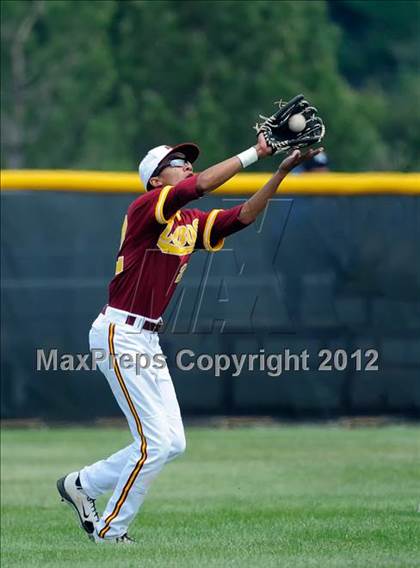 Thumbnail 2 in Chaparral vs. Rocky Mountain (2012 Class 5A District Baseball) photogallery.