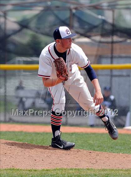 Thumbnail 1 in Chaparral vs. Rocky Mountain (2012 Class 5A District Baseball) photogallery.