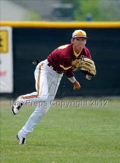 Thumbnail 3 in Chaparral vs. Rocky Mountain (2012 Class 5A District Baseball) photogallery.
