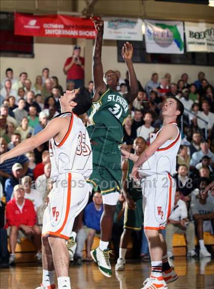 Thumbnail 2 in Winter Park vs. St. Patrick (City of the Palms Classic) photogallery.