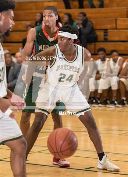 Thumbnail 1 in Morgan Park vs. Moreau Catholic (Oakland Legends Classic) photogallery.