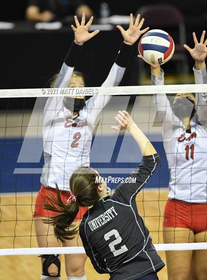 Thumbnail 3 in Eaton vs. University (CHSAA 3A Semifinal) photogallery.