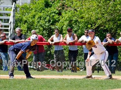 Thumbnail 3 in Smithtown West vs. Patchogue - Medford Section XI Class AA Playoffs photogallery.