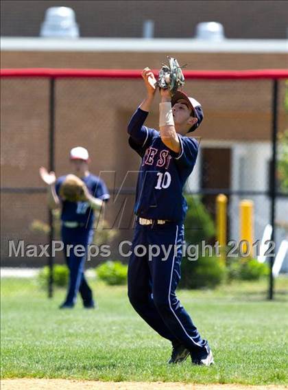 Thumbnail 2 in Smithtown West vs. Patchogue - Medford Section XI Class AA Playoffs photogallery.