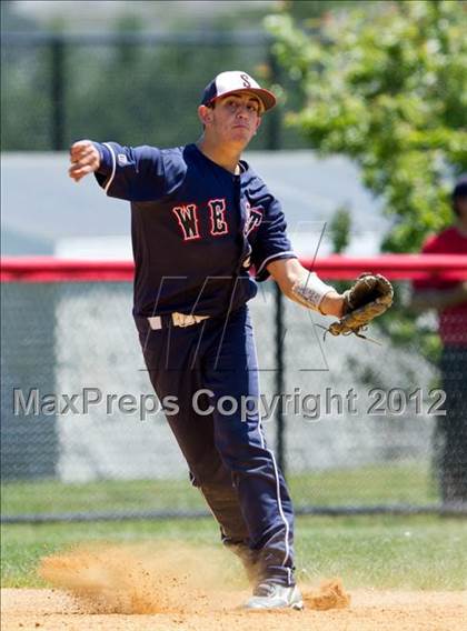 Thumbnail 3 in Smithtown West vs. Patchogue - Medford Section XI Class AA Playoffs photogallery.