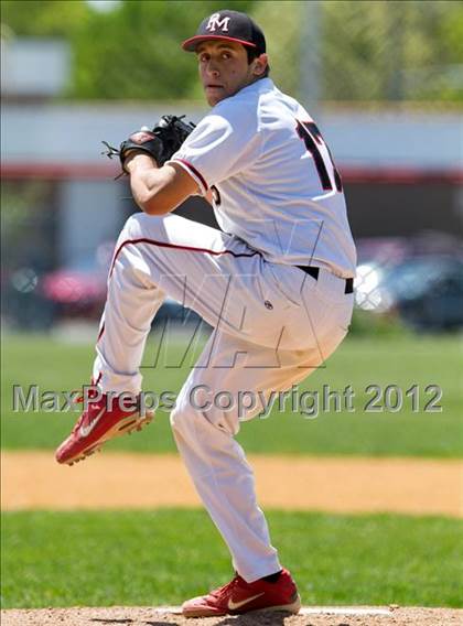Thumbnail 3 in Smithtown West vs. Patchogue - Medford Section XI Class AA Playoffs photogallery.