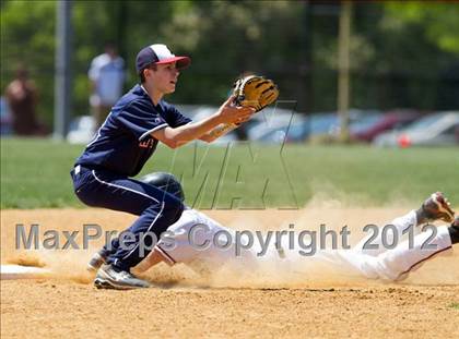 Thumbnail 3 in Smithtown West vs. Patchogue - Medford Section XI Class AA Playoffs photogallery.